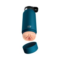 PDX Plus Fuck Flask Discreet Stroker Blue