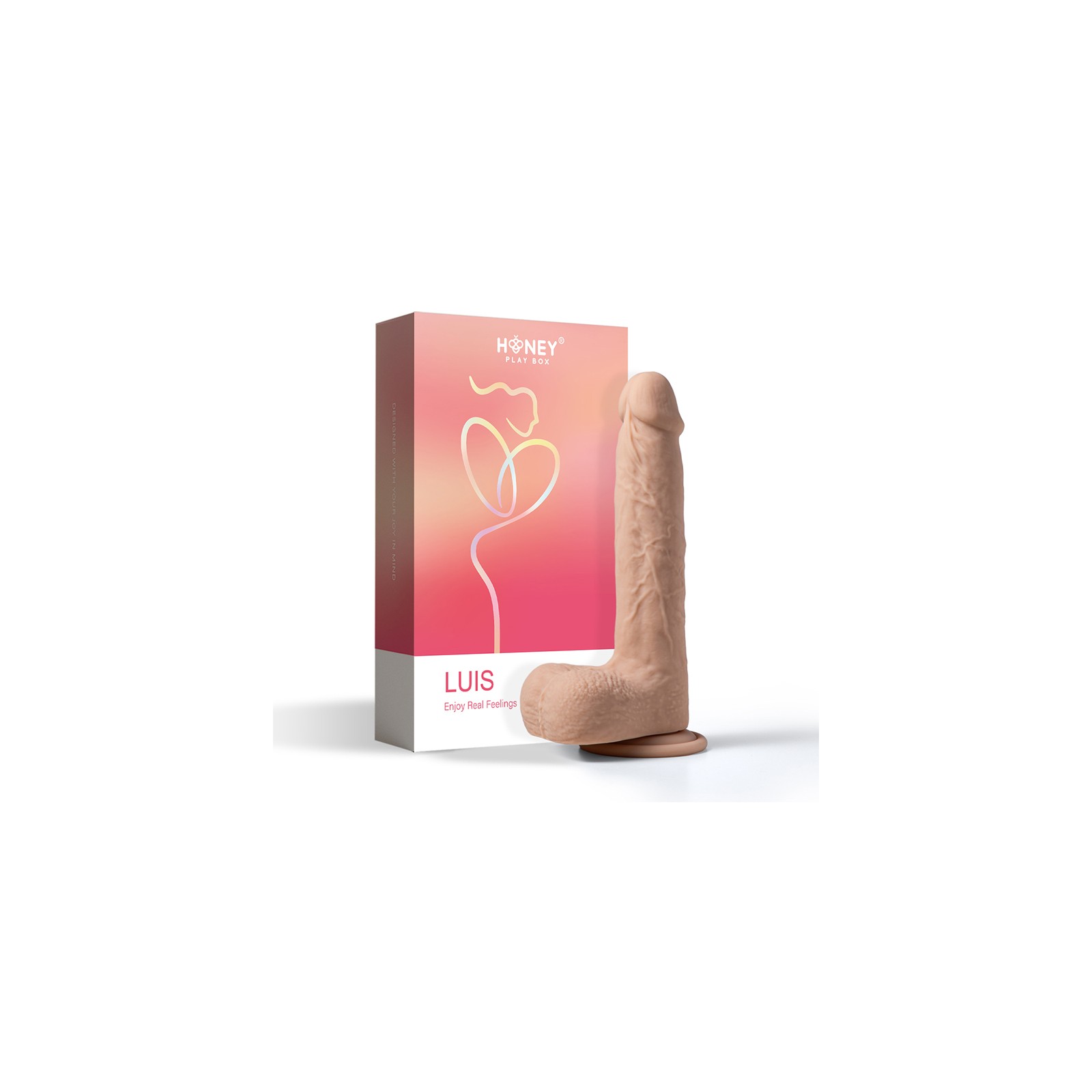 Honey Play Box Luis Dildo Controlado por App de Movimiento