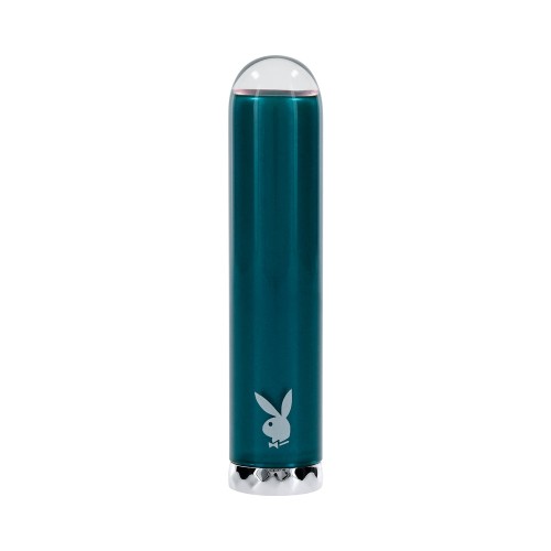 Playboy Emerald Rechargeable Glass Vibrator