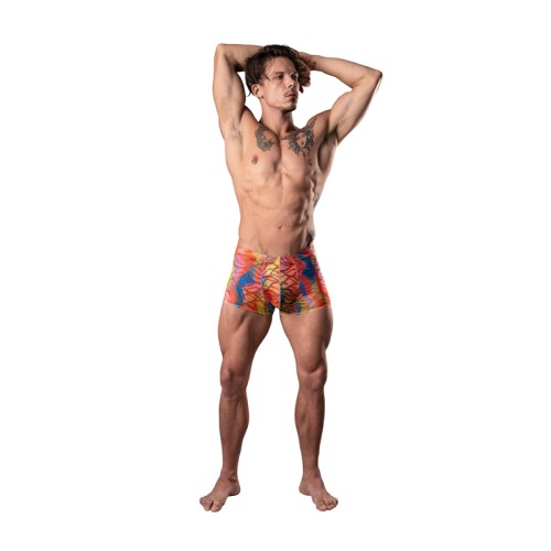 Male Power Your Lace Or Mine Pouch Short - Stylish Comfort