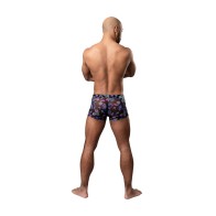 Male Power Hazy Dayz Pouch Shorts XL Mushrooms - Stylish Comfort