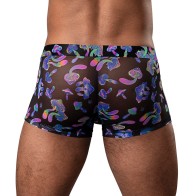 Male Power Hazy Dayz Pouch Shorts XL Mushrooms - Stylish Comfort