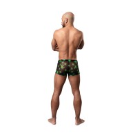 Pouch Corto Male Power Hazy Dayz - Divertidos Estampados para Comodidad