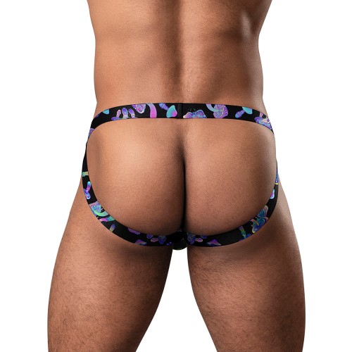 Jock Hazy Dayz de Male Power con Estampado de Setas