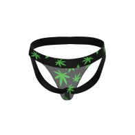 Jock Male Power Hazy Dayz Pot Leaf