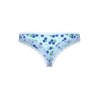 Tanga Sin Fondo Blueberry S/M