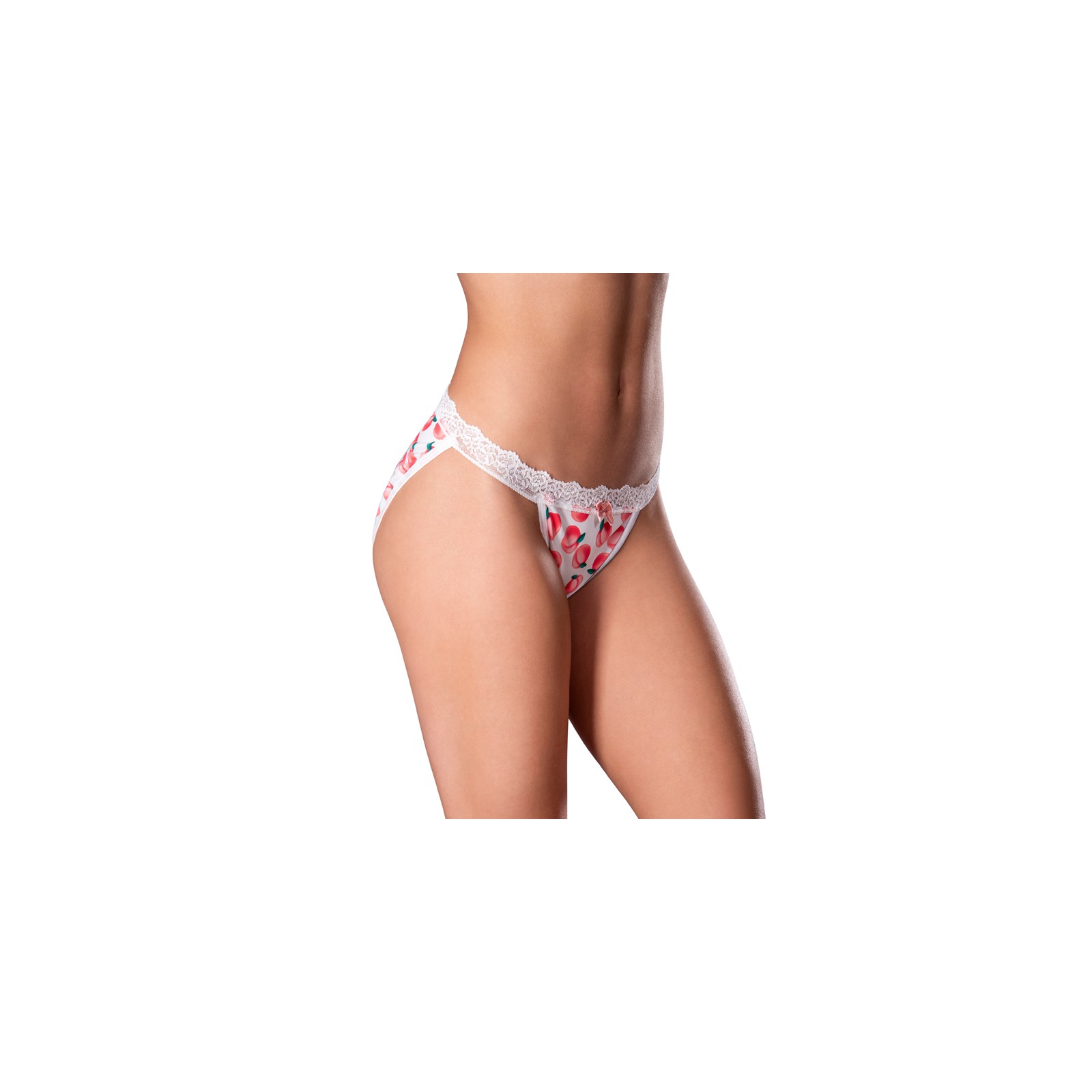 Panty Crotchless Sweet Treats Magic Silk con Lubricante