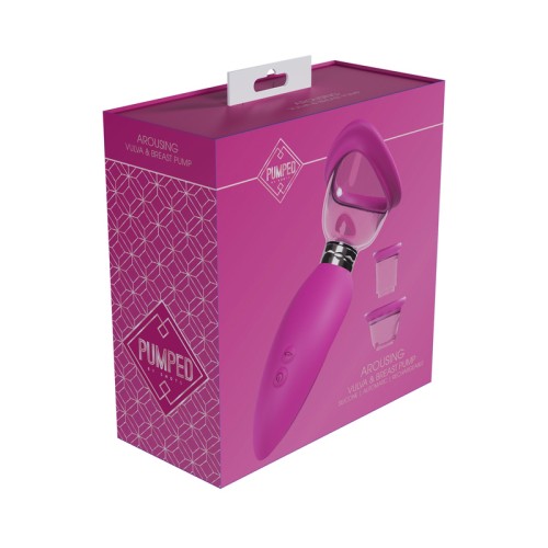 Bomba Recargable para Vulva y Senos Pumped - Rosa