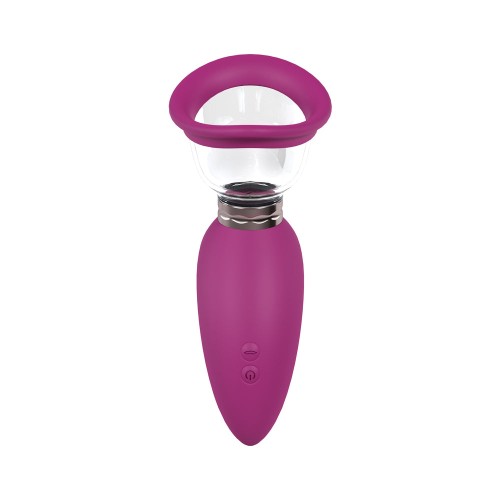 Pumped Rechargeable Vulva & Breast Pump Pink