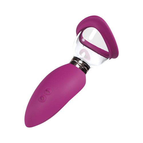 Pumped Rechargeable Vulva & Breast Pump Pink