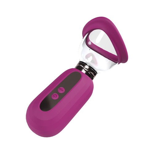 Bomba Automática Recargable Dazzling para Vulva y Pechos Rosa - Mejora Tu Sensibilidad