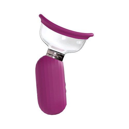 Bomba Automática Recargable Dazzling para Vulva y Pechos Rosa - Mejora Tu Sensibilidad