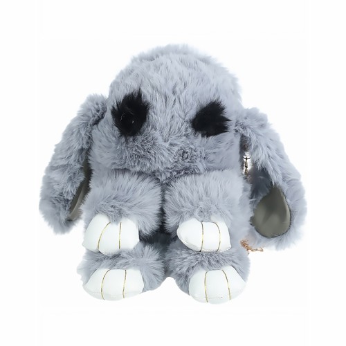 Shots Bunny Eyebrows Bag Grey - Fun Accessory