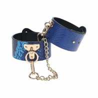 Ouch! Florence Collection Blue Ankle Cuffs