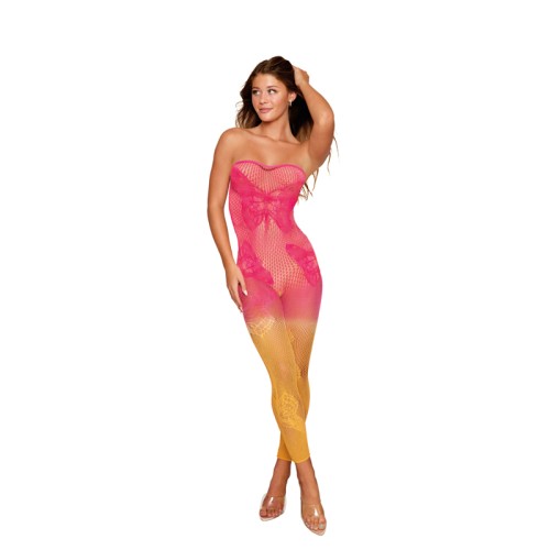 Dreamgirl Butterfly Fishnet Bodystocking - Versatile & Enchanting