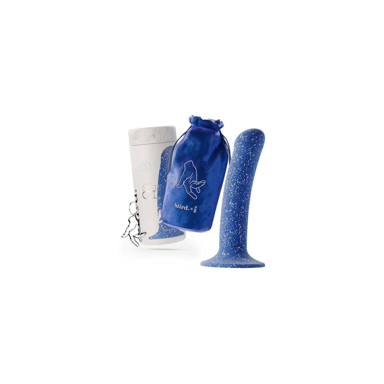 Biird Bae Dildo de Silicona de 5.9 in. con Base de Ventosa