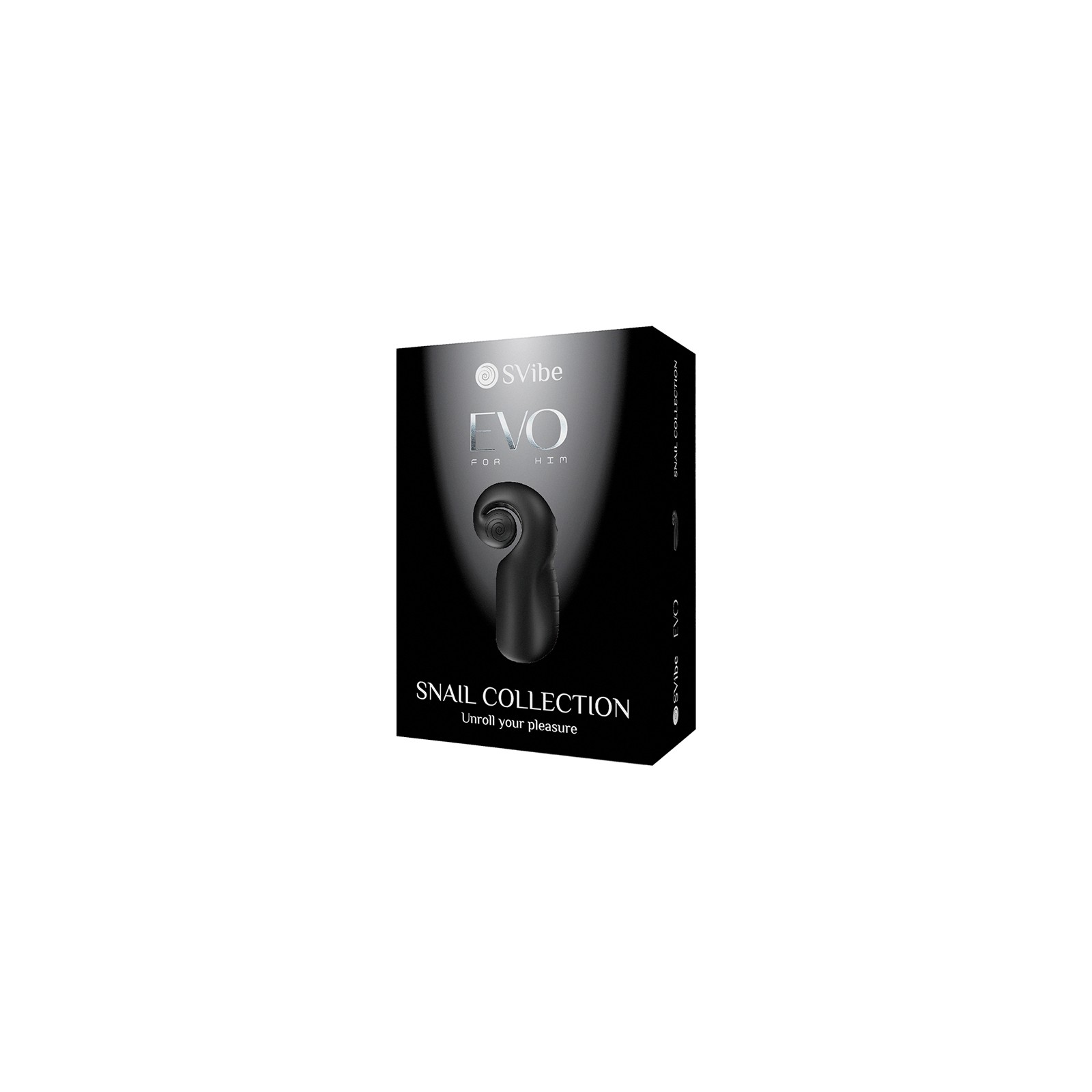 Snail Vibe Evo Rechargeable Masturbator Black