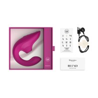 Womanizer Blend Vibrant Pink Rabbit Vibrator