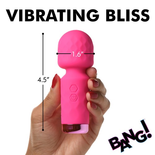 Varita Mini Silicona 10X BANG! Rosa