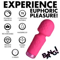 BANG! 10X Mini Silicone Wand Pink