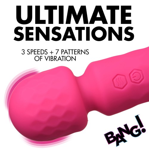 BANG! 10X Mini Silicone Wand Pink