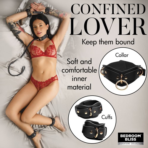 Bedroom Bliss Vegan Leather Restrains Set