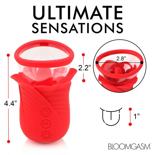 Bloomgasm Lily Lover Sucking & Vibrating Stimulator