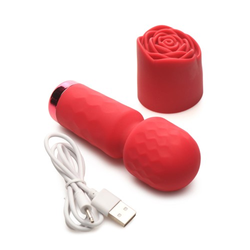 Bloomgasm Pleasure Rose - Mini Wand Delight