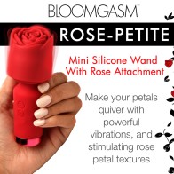 Bloomgasm Pleasure Rose - Mini Wand Delight