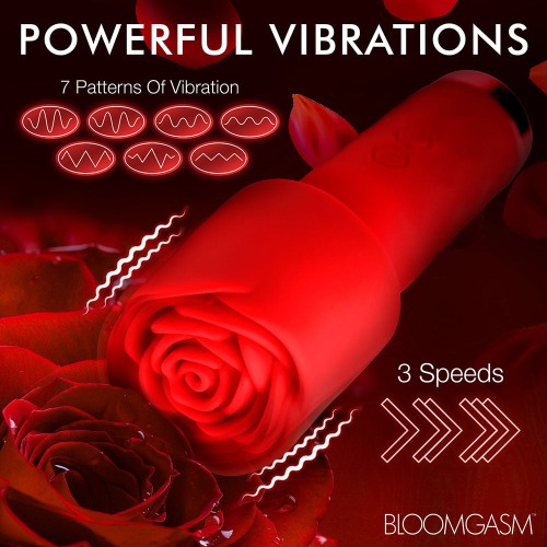 Bloomgasm Pleasure Rose - Mini Wand Delight