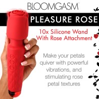 Bloomgasm Pleasure Rose Wand for Ultimate Relaxation