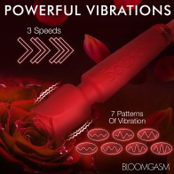 Bloomgasm Pleasure Rose Wand for Ultimate Relaxation