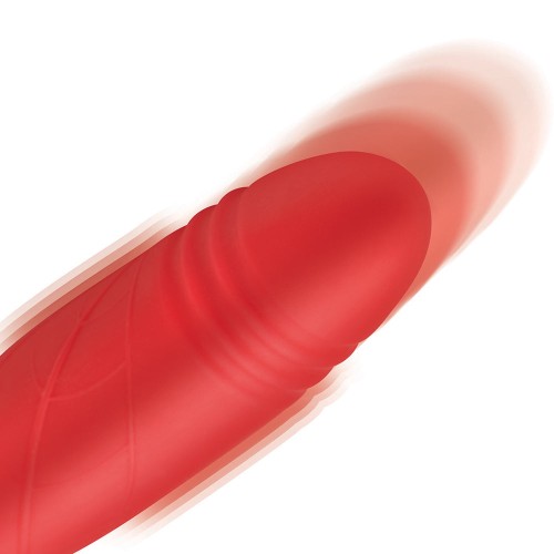 Vibrador con Succión y Golpeo Romping Rose 10X