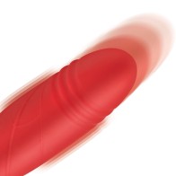 Romping Rose 10X Suction and Thrusting Vibrator