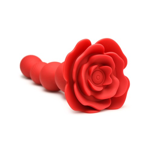 Bloomgasm Rose Twirl 10X Vibrating Anal Beads - Ultimate Pleasure