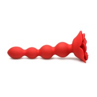 Bloomgasm Rose Twirl 10X Vibrating Anal Beads - Ultimate Pleasure