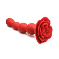 Bloomgasm Rose Twirl 10X Vibrating Anal Beads - Ultimate Pleasure