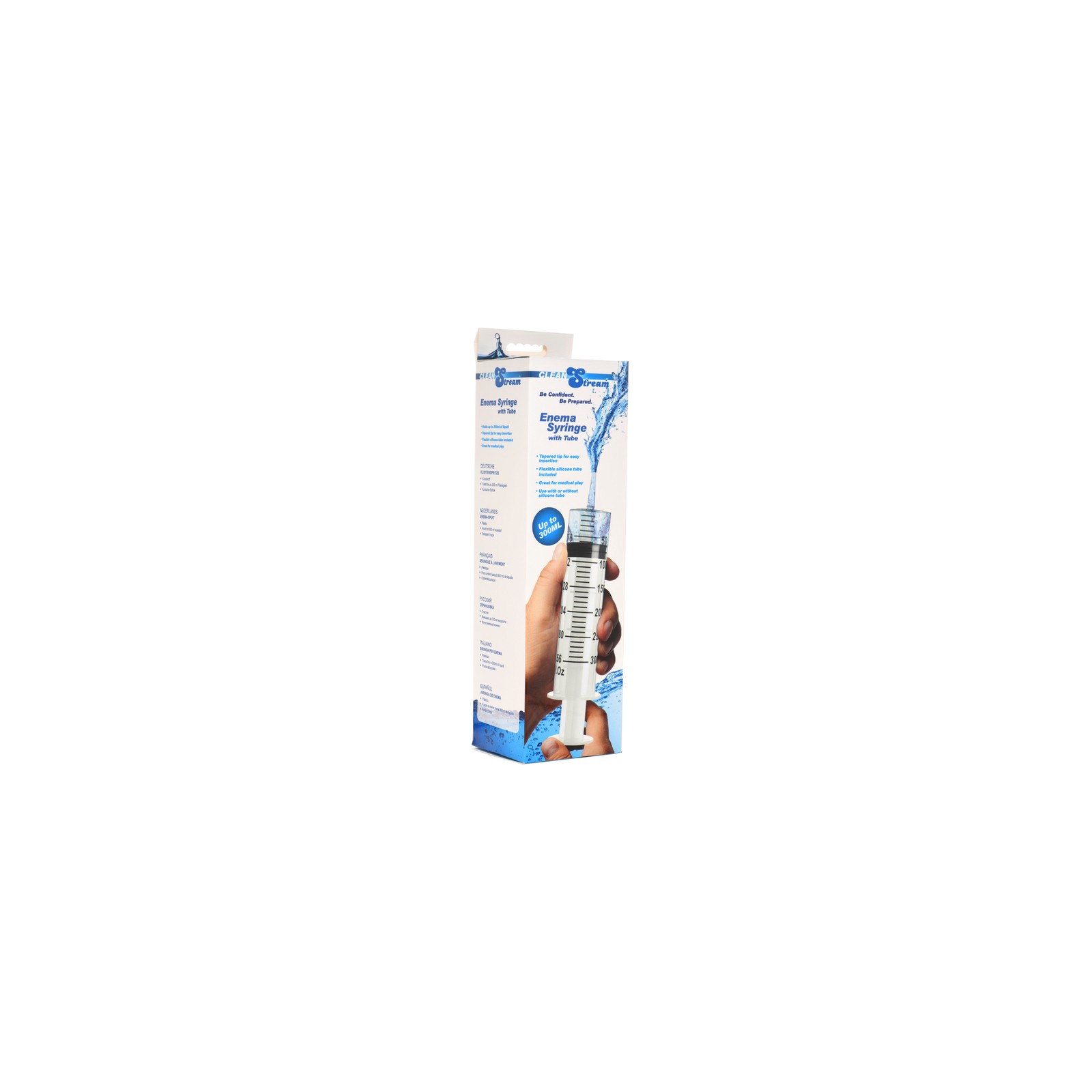 Jeringa CleanStream de 300ml con Tubo