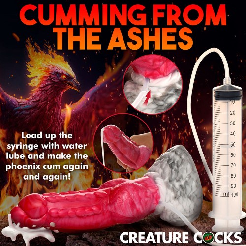 Creature Cocks Resurrector Phoenix Squirting Silicone Dildo