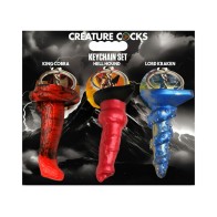 Fantasy Creature Cocks Keychain Set