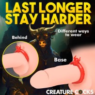 Anillo para el Pene Creature Cocks Beast Mode de Silicona