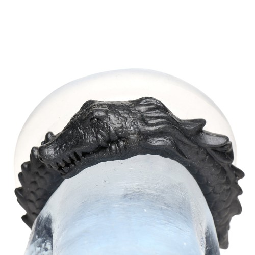 Creature Cocks Black Caiman Silicone Cock Ring