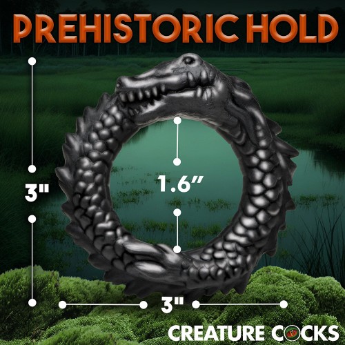 Anillo para el Pene Caimán Negro Creature Cocks