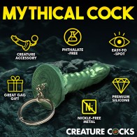 Creature Cocks Cockness Monster Silicone Keychain