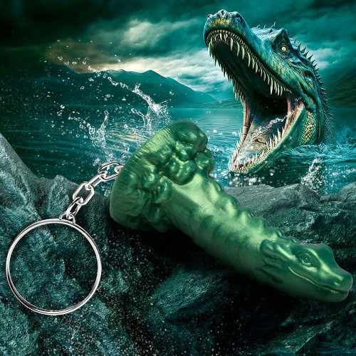 Creature Cocks Cockness Monster Silicone Keychain