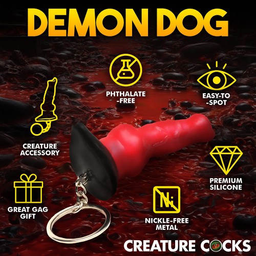 Llavero Creature Cocks Hell-Hound - Diversión Fantástica