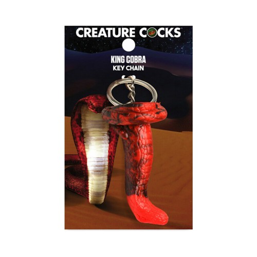 Creature Cocks King Cobra Silicone Keychain - Fantasy Roleplay Fun