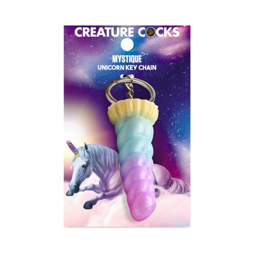 Llavero de Silicona Mystique Unicorn Creature Cocks