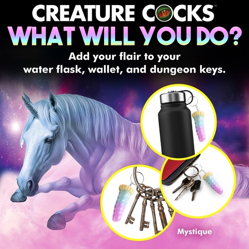 Llavero de Silicona Mystique Unicorn Creature Cocks