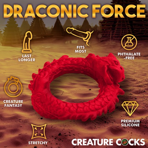 Creature Cocks Rise of the Dragon Anillo para el Pene